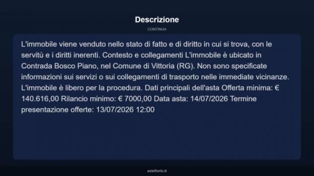 Immobile in asta di 2000 m² in vendita a Vittoria - Foto 9