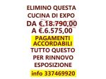 CUCINA DI EXPO A PREZZO DI SOTTOCOSTO DA €.18.790,00 A €.6.575,00