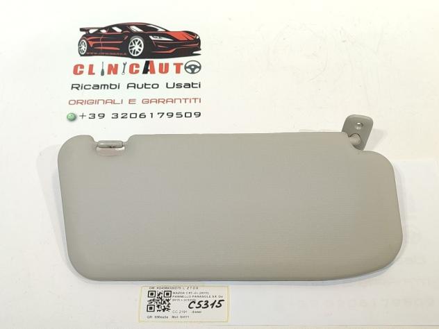 PARASOLE ALETTA ANTERIORE SX MAZDA CX-5 Serie KD4569320D75 SHY1 (1216)
