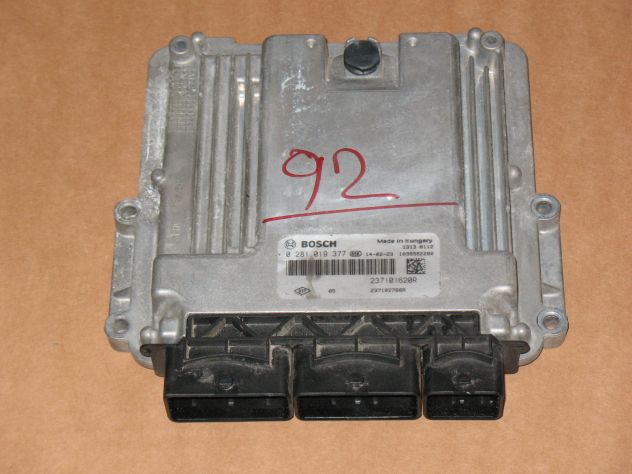 0281019377 ECU RENAULT 2.0, 0281019377 237101620 R 237101620R EDC17CP58