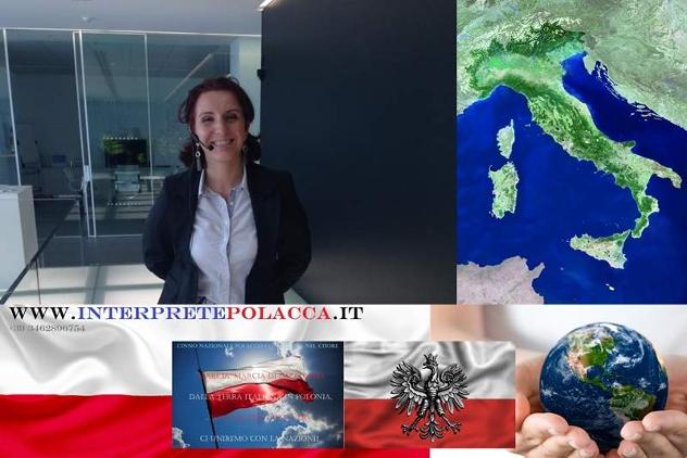 Interprete madrelingua polacco Vicenza Rovigo Bologna Ferrara