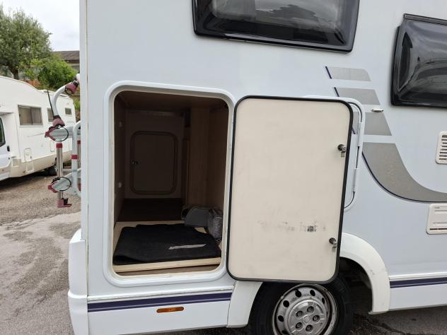CAMPER HOBBY DUCATO SEMINTEGRALE SEMIDINETTE LETTO MATRIMONIALE GARAGE FOTOVOLTAICO CLIMATIZZATORE CAMPEGGIO USATI GENERALI 1625 - Foto 7