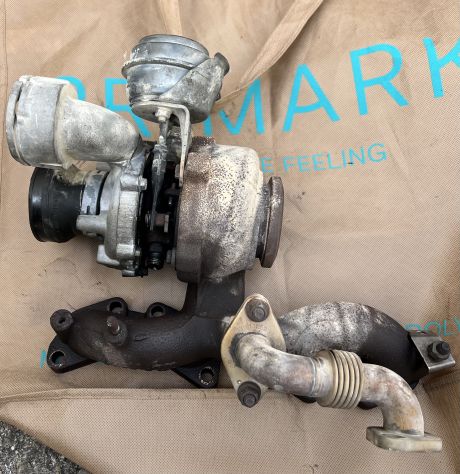 ❗️❗️❗️VENDUTO❗️❗️❗️Turbina usata Golf 5 2.0TDI 140cv Motore BKD - Foto 3
