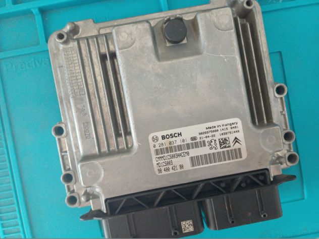 0281037101 CENTRALINA MOTORE ECU BOSCH CITROEN C3 III SX VAN 1.5 HDI 16V MAN 6M - Foto 2