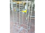 porta teglie carrellato inox usato