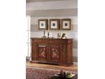 Arredamenti Decorati: Credenzone In Legno Massello Color noce Nuovo cod 1420