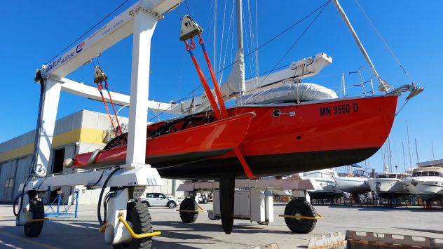 BARCA A VELA TRIMARANO PIEGHEVOLE MATTIA T11 - Foto 4
