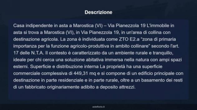 Immobile in asta di 449 m² con più di 5 locali e box auto in vendita a Marostica - Foto 18