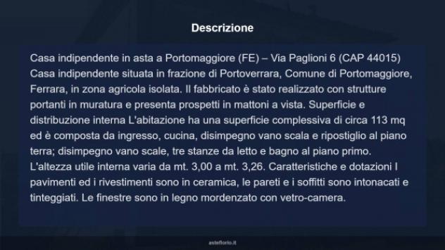 Immobile in asta di 113 m² in vendita a Portomaggiore - Foto 14