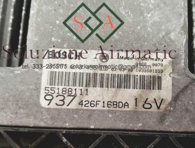 55188111 0281010455 Alfa 147 1.9 centralina motore Bosch - Foto 2