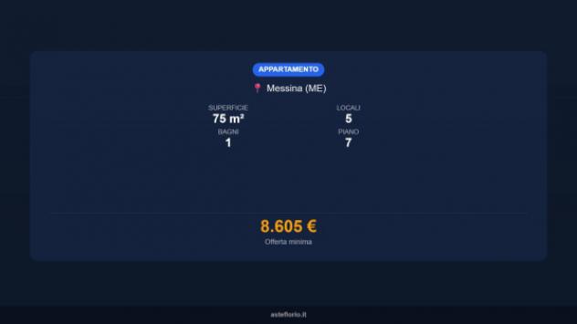 Immobile in asta di 75 m² in vendita a Messina - Foto 16