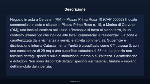 Immobile in asta di 29 m² in vendita a Cerveteri - Foto 9