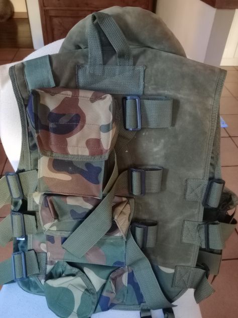 Giubbino mimetico tattico multitasche - Foto 3