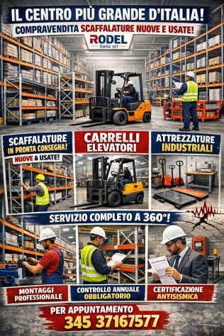 Scaffalature certificate Rodel Italia