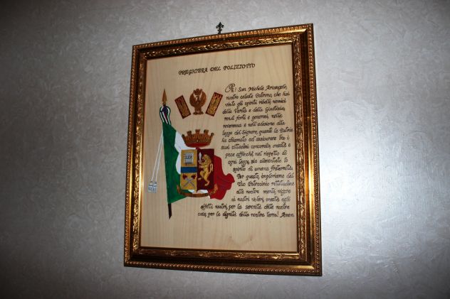 QUADRO PREGHIERA DEL POLIZIOTTO - Foto 3