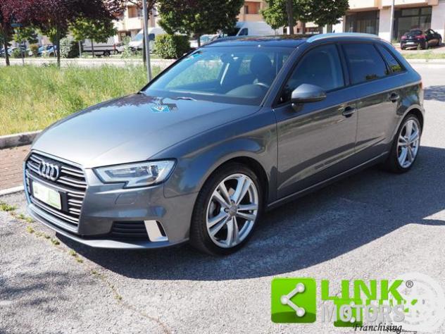 AUDI A3 Sportback SLINE TETTO SEDILI RIScabiliFINANZIABILE rif. 24093318