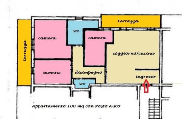 Appartamento in vendita a Carrara 100 mq Rif: 1428986