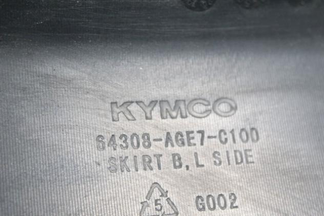 KYMCO X-TOWN 125 64308AGE7C100 CARENA INFERIORE SINISTRA CT125 20 - 24 LEFT LOWER FAIRING PICCOLI GRAFFI - Foto 4