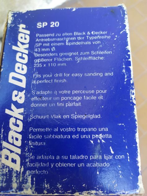 LEVIGATRICE ORBITALE PER TRAPANO ELETTRICO - Foto 3