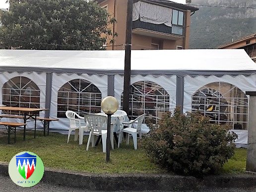 Tendoni coperture strutture in pvc 6 x 8 x mt. telo Ignifugo a Genova MM Italia - Foto 5