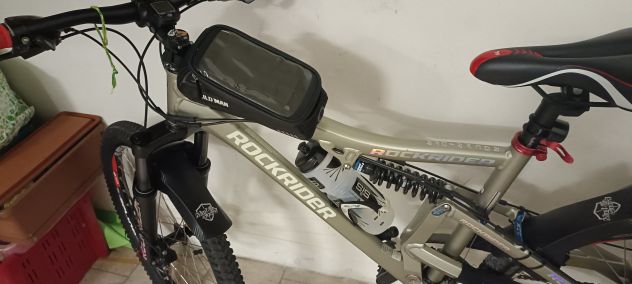 Mountain Bike Rockrider 6.3 - 26" Biammortizzata + Ciclocomputer e Accessori - Foto 3