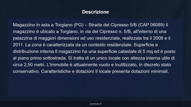 Immobile in asta di 5 m² in vendita a Torgiano - Foto 5