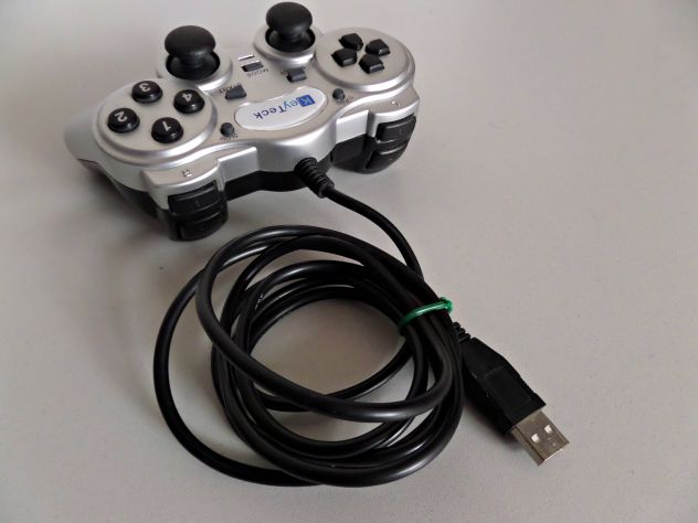 Joypad per PC (USB 2.0) "Keytec" Stile Playstation - Foto 4