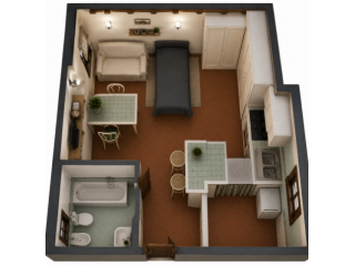 Monolocale 30Mq All-Inclusive Corso San Gottardo