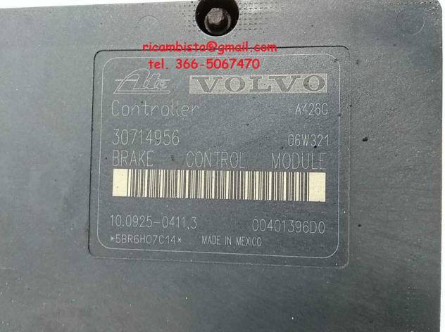 30714956 10.0925-0411.3 Volvo XC90 gruppo ABS pompa centralina - Foto 2
