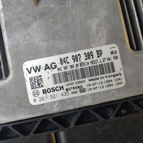 Centralina Motore AUDI A1 Sportback 04C907309BP Bosch 0261S21435 - Foto 6