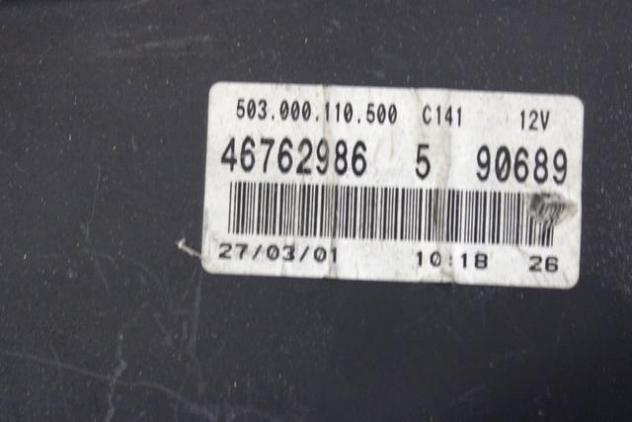 46762986 QUADRO STRUMENTI CONTACHILOMETRI FIAT DOBLO 1.9 D 5P 5M 74KW (2001) RICAMBIO USATO - Foto 2
