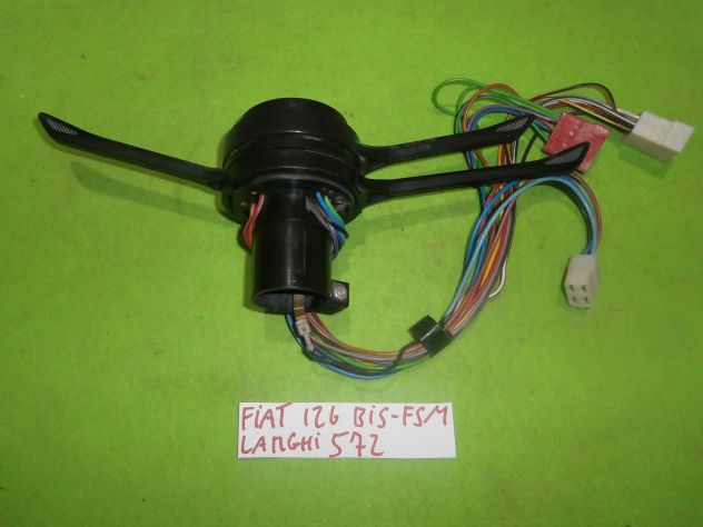 DEVIOLUCI PER FIAT 126 BIS FSM "LARGHI 572" 3 SPINOTTI 6+5+4 PIN LIGHT SWITCH - Foto 4