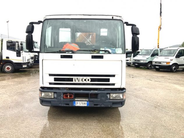 camion iveco eurocargo 75e15 cassone fisso e gru - Foto 2