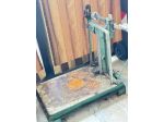 Piattaforma di pesatura industriale vintage
