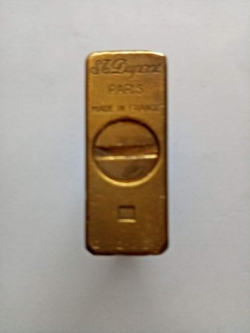 Accendino originale S.T. Dupont Paris linea1 laccato oro - Foto 4
