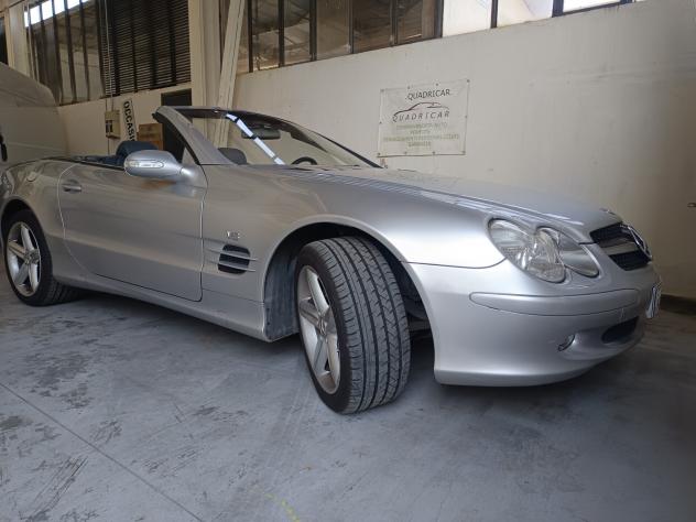 Mercedes-benz SL 500 R230 V8 ***ASI*** 110000 km PELLE BLU AUTOMATICA - Foto 2