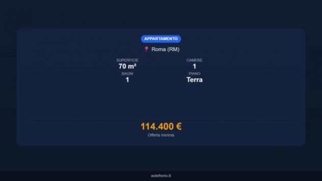 Immobile in asta di 70 m² in vendita a Roma - Foto 14