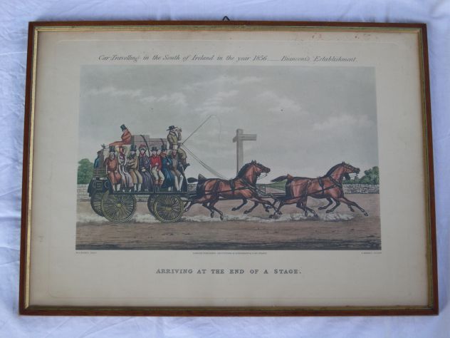 Quadro stampa di Mayes Harris Car travelling 1856 - Foto 3