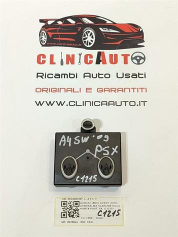 CENTRALINA PORTA POSTERIORE SX AUDI A4 Avant (8K5) 8K0959795F CAG (0815)
