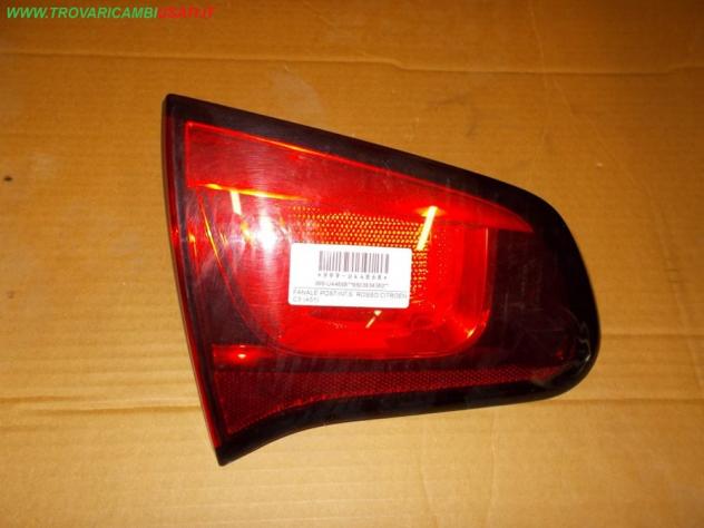 FANALE POST.INT.S. ROSSO CITROEN C3 (A51) 999-U44868 Parti elettriche  Fanaleria  Fanali  Fanale post. sx. CITROEN - C3 - 01-10-2009 - 01-10-2016