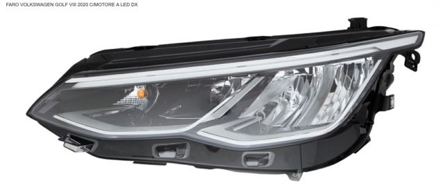 Volkswagen Golf 8 frontale airbag cofano parafango freni sportivi - Foto 6