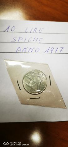 10 LIRE SPIGHE ANNO 1977 - Foto 3