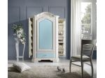 Arredi classici rustici prezzi fabbrica:Armadio 3138 Azzurro