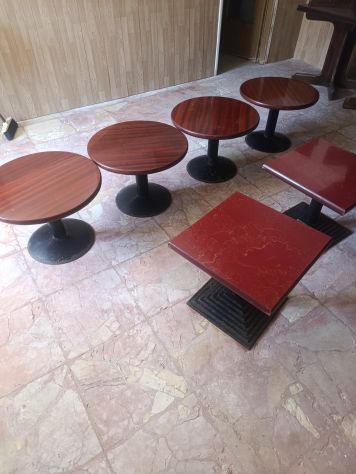 Tavolo rotondo in legno - Foto 6