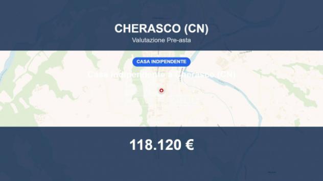 Immobile in asta di 192 m², box auto in vendita a Cherasco