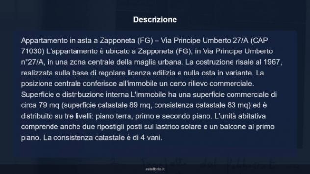 Immobile in asta di 89 m² in vendita a Zapponeta - Foto 17