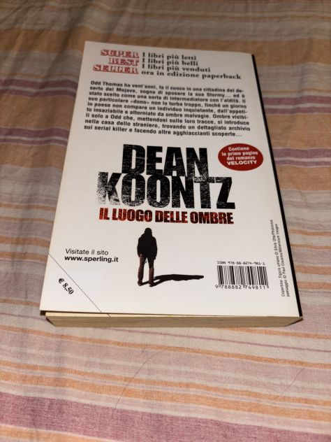 UN LIBRO SUPER BEST SELLER:”IL LUOGO DELLE OMBRE”DI DEAN KOONTZ - Foto 9