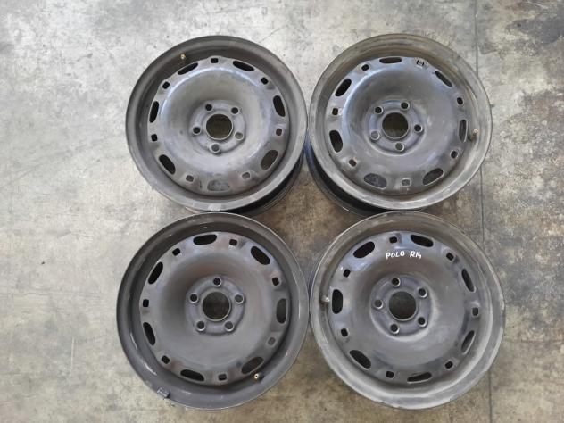 CERCHI IN FERRO VOLKSWAGEN Polo 4° Serie 175/65 R14 (0109)