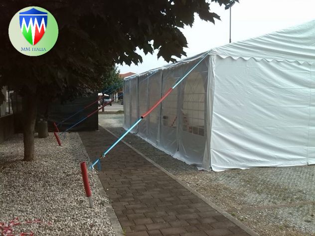Tendostrutture coperture per emergenze, mense mobili, sanificazione automezzi - Foto 6