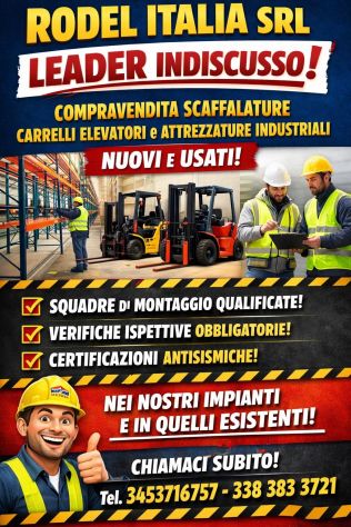 Scaffalatura certificata Rodel Italia - Foto 3